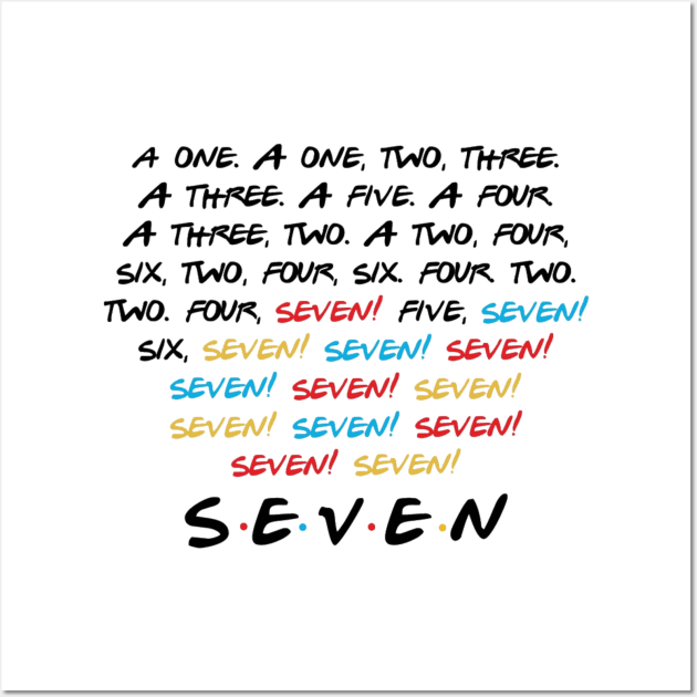 "Seven." Wall Art by sunkissed